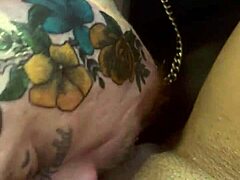 So this white step son starts licking my tight ebony pussy while dad is away at work