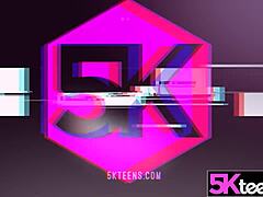 5kteen perfect european redhead lilly mays gets hardcore titty fuck and blowjob!