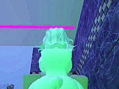 Why does this huge ass bounce so wildly on my big cock in Roblox 1?