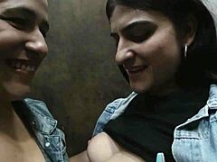 Stranger Offers Money For Vibrator Experience In Mall With Chubby Latina Milf