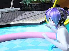 Hatsune Miku Dear Cocoa Dancing Naked