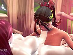 i'm a fortnite girl getting my shaved pussy fucked rough and hard like a total slut