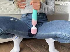 Watch This Babe's Wet Pussy In Close Up As She Masturbates To The Best Squirting Orgasm In Compilation