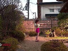 Detailed Japanese JAV Milf Engages in Vibrator Sex Toy Play on Camera