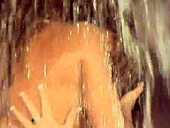 so these two blonde babes are getting cozy as lesbians by the poolside, it's super hot and intriguing