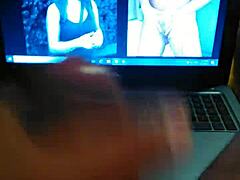 want a tribute to my friend chicky magdalena with cumshot masturbation?