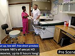 Don't tell doc I cum on the clock says nurse Rina Arem in solo masturbation with toys.