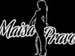 I got caught by my cuckold husband giving it to a big black cock negro pauzudo on the house stairs with interracial doggystyle