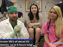 dr tampa takes mina moon backstage in florida for siccos with big tits pov in gloves and handcuffs