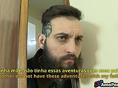 Meus melhores amigos bang my madrasta in brazilian milf gangbang part 3