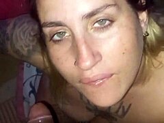 Blonde Slut Takes Deep Anal Pounding From Huge Cock Until Explosive Cumshot Finish