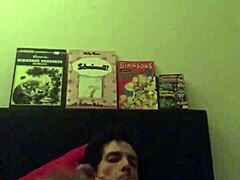 i'm getting so horny with this hardcore masturbation on the bed jerking off wildly