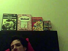 i'm getting so horny with this hardcore masturbation on the bed jerking off wildly