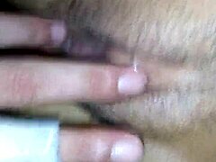 Petite teen masturbates her friend