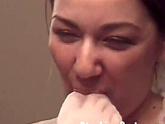 We dressed up in pantyhose for a wild threesome with some femdom vibes! 👠🧦