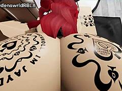 What if we have a threesome with two devoted redheads on Roblox?