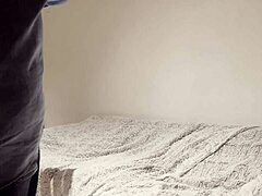 Encounter with Mature Woman in Intimate Backstage Moment