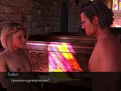 Crossdresser Takes Big Cock Blowjob and Anal Creampie in Translucydity Ending 3