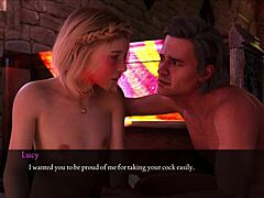 Crossdresser Takes Big Cock Blowjob and Anal Creampie in Translucydity Ending 3