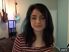 Hairy Pussy Nympho Leda Lathoria Enjoys Creampie From Cheating Partner Alex Legend