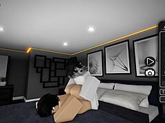 in a wild roblox twist, the crazy slut begged me to fill her up while her boyfriend played fortnite