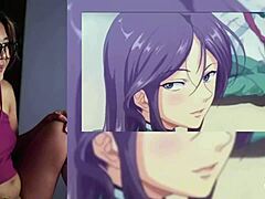 baby i cant sleep so im watching porn with you - exotiqfox solo gooner girl pov masturbating to comics