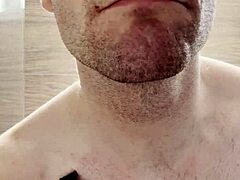 Trimming Sweaty Hairy Armpits and Chest After Gym for Photoshoot Prep