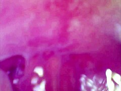 real pussy orgasm contractions with sperm inside under microscope