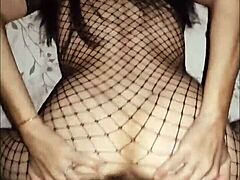 Skinny mature WIFE films BEAUTIFUL close-ups with HUSBAND in cute couple session. They capture her pussy details casually.