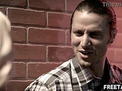 Whoa, I picked up this big tits blonde Codi Vore at the night club and now she's naked in my hotel room for hardcore creampie roleplay!