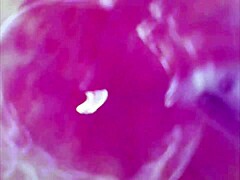 real pussy orgasm contractions with sperm inside under microscope