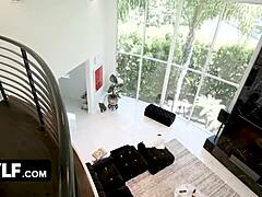 Jealous latina stepmom daisy fuentes seduces stepson for spiteful cheating revenge on stepdad.