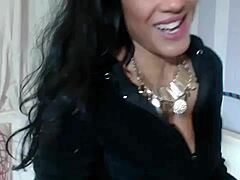 Maxine X Masturbates Solo With Biggest Dildos In Lingerie