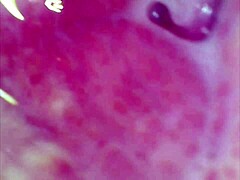 real pussy orgasm contractions with sperm inside under microscope