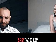 Hey horny stepdaughter, what naughty things are you showing stepdad on this video call?