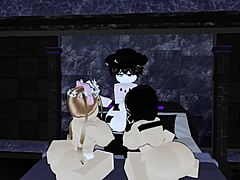 Intense Threesome Desire with Petite Femboy Slut