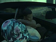 gta 5- franklin gets a hooker service in car game 😏