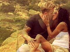 hey black milf dee, how does it feel getting fucked outdoor by seth dickens with that monster cock in heels?