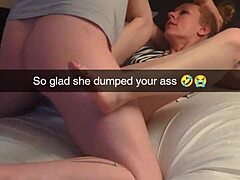 First Time Tinder Date Fucked By Exs Best Friend In Snapchat College Milf Action