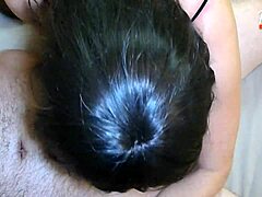 I watch my wife suck a stranger's cock in this cuckold share scene