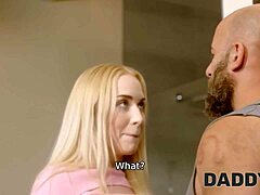 daddy4k hits me with ptsd pounding my tight shaved pussy hotel style