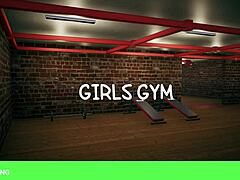 Gym girls workout turns voyeur reality tease