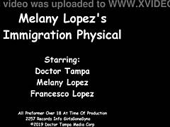 Melany Lopez Endures Latex Immigration Physical Humiliation