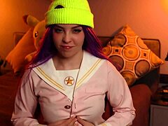 moona whispers soothing asmr ear licks in intimate session.