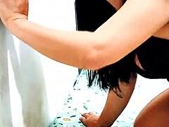 Hot White Stepdaughter Sucks Massive Black Cock on Halloween!