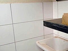 Pretty mature brunette milf moans rough outdoor sex with builder cock