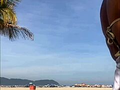 Hey did you notice these shorts flashing my big beach pussy so obviously!