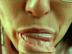 Busty Brunette Babe Sucks Cock Then Fucks in Car