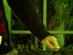 Busty Brunette Slut Pounds Dripping Shaved Pussy on Manuel's Monster Cock