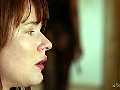 Skin Diamond and Claire Robbins, you two lesbians teasing with dildos and kisses??